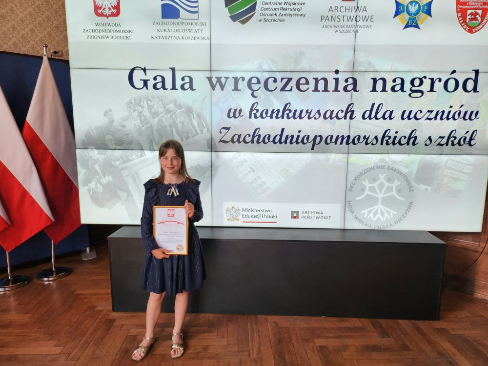 Bianka Barwińska laureatką konkursu