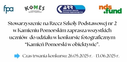 Plakat - Konkurs fotograficzny "Kamień Pomorski w obiektywie"