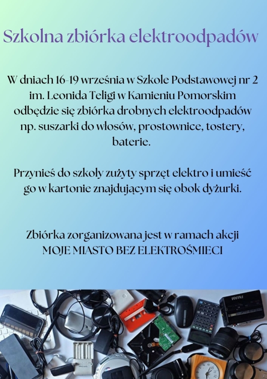 Zbiórka elektroodpadów